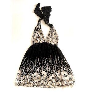 Women's Tunic Halter Blouse Size Medium